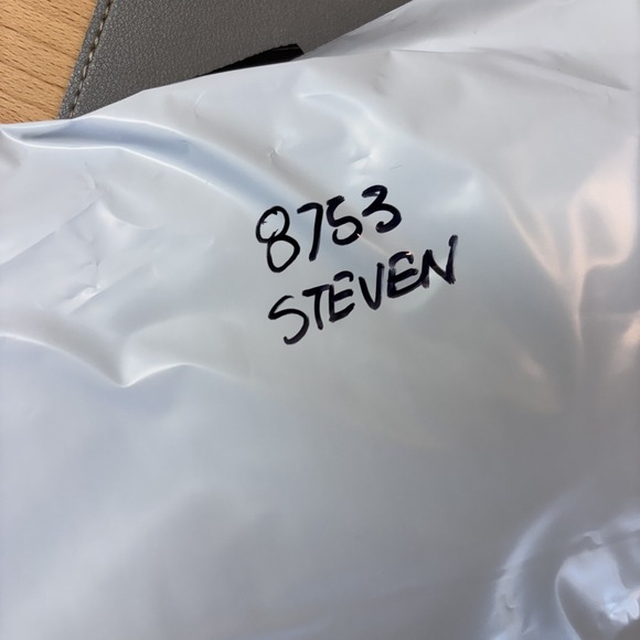 Steven Alan Long Sleeve Henley Shirt Men's Large Blue Slub Cotton Navy Blue - Picture 9 of 9